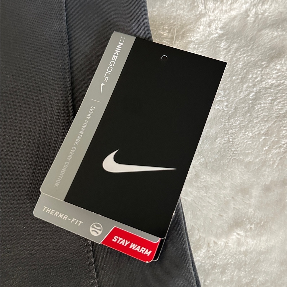 Nike Golf Therma Fit Dark Gray Full-Zip Jacket NWT - Picture 6 of 11